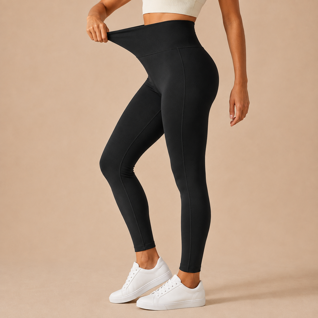 Leggings de yoga cintura alta